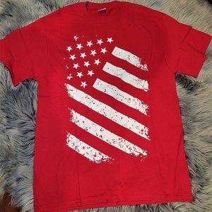 NEW. USA Flag T-Shirt. Various Colors.